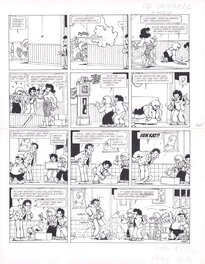 Robert van der Kroft - Robert van der Kroft | 1982 | Sjors en Sjimmie zoeken insekten (Eppo 16) - Planche originale