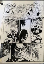 César Spadari - The Beach “The Phantom “ - Planche originale