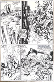 John Buscema - Avengers 266 P°14 - Illustration originale