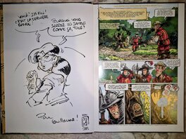 Guillaume Albin - Dedicace ALBIN Guillaume - Illustration originale