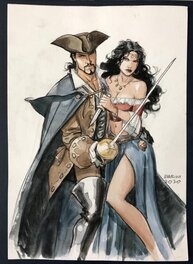 Enrico Marini - Le scorpion - Original Illustration