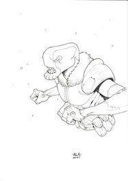 Andre Lima Araujo - Phenomena (Spike) - Original Illustration