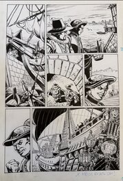 César Spadari - The Phantom and the Galleon - Comic Strip