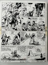 Jean Giraud - Blueberry - Fort Navajo - Planche originale