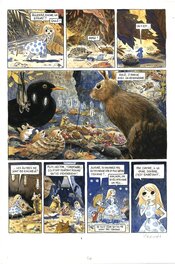 Kerascoët - Jolies Ténèbres - Planche originale
