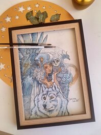 Ood Serrière - Neige - Illustration originale