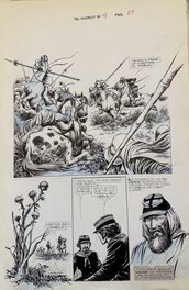 César Spadari - El Huinca - Planche originale