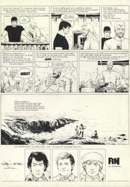 William Vance - Série "XIII" - Planche 46 du Tome 10 - Planche originale