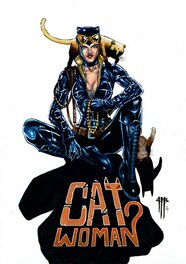 Philippe Bringel - Catwoman - Original Illustration