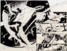 Steve Epting - Marvel Universe - T1 p10-11 - Planche originale