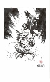 Duncan Fegredo - "He branded me with Iron! " - Illustration originale