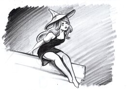 Eric Gandois - La bergère et le ramonneur - Original Illustration