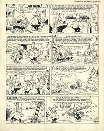 Greg - Série "Achille Talon" - Gage en 2 pages - Comic Strip