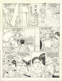 Philippe Delaby - Série "Murena" - Planche 45 du tome 04 - Planche originale