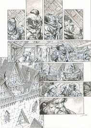 Pierre-Denis Goux - Nains tome 21 planche 25 - Planche originale