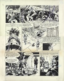 Olivier Vatine - Série "Aquablue" - Planche 28 du Tome 01 - Planche originale