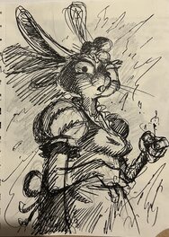 Croquis préparatoire