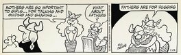 Dik Browne - Hägar Dünor par Dik Browne, strip du 22 avril 1987 - Comic Strip