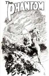 Bo Hampton - The Phantom - Illustration originale