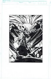 Joe Quesada - Nightman Trading Card Art - Illustration originale