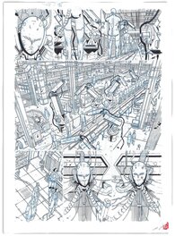 Mathieu Bablet - Carbone et Silicium Planche 19 - Planche originale