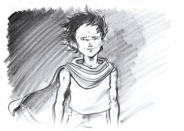 Eric Gandois - Akira - Illustration originale