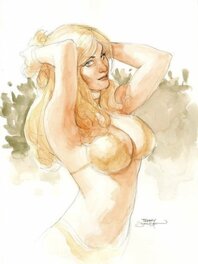 Terry Dodson - Illustration originale de Terry Dodson pour sa série Songes - Illustration originale
