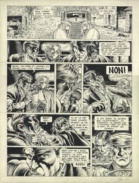 Yves Swolfs - Série "Le prince de la Nuit" - Planche 26 du Tome 03 - Planche originale