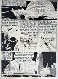 Collectif - AVENTURES FICTIONS   n°23 LA GUERRE DES HOMMES-BULLES DE JUPITER - Original art