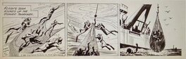 Dan Barry - Flash Gordon - Daily Strip 10 février 1982 - Planche originale