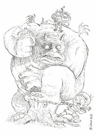 Guillaume Bianco - Lourd - Original Illustration