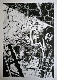 Giuseppe De Luca - Dragonero - Illustration originale