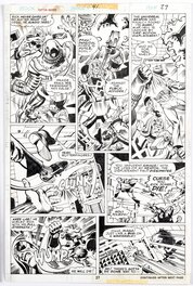Al Milgrom - Captain Marvel #41 page 27 - Illustration originale
