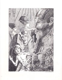 Dick Vlottes - Dick Vlottes | 1984 | Senmoet de Egyptenaar - Original Illustration