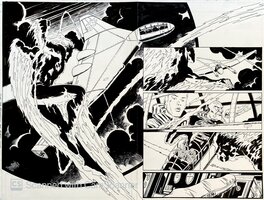 Steve Epting - Marvel Universe - T1 p10-11 - Planche originale