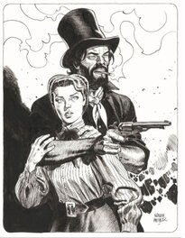 Ralph Meyer - Jonas et Rose - Original Illustration