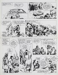 William Vance - William Vance - Bob Morane page - Comic Strip