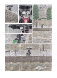 Andréi Arinouchkine - Le chat-peintre. Planche 47 - Comic Strip