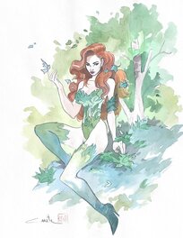 Carita Lupattelli - Carita Lupattelli Poison Ivy - Original Illustration