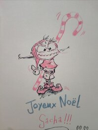 Bastien Quignon - La BD de l'Avent - Planche originale