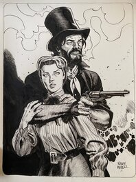 Ralph Meyer - Jonas et Rose - Original Illustration