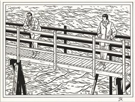 Floc'h - A propos de Francis par Olivia Sturgess - Planche originale