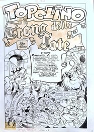 Sergio Asteriti - Topolino e il Trono delle Fate - Comic Strip