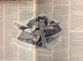 Et donc cet incroyable Lavis de Chott ..... reproduit comme cela dans le Reportages Sensationnels N°3 en 1950 .... Et donc cet incroyable Lavis de Chott ..... reproduit comme cela dans le Reportages Sensationnels N°3 en 1950 ....