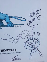 Serge Le Tendre - LA QUËTE DE L'OISEAU DU TEMPS    T4 L'OEUF DES TENEBRES - Planche originale