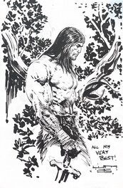 Liam Sharp - Liam Sharp Conan - Original Illustration