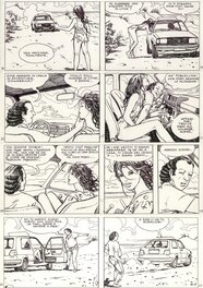 Milo Manara - Le parfum de l'invisible, Tome 2, Page 18, First Strip Page 19 - Planche originale