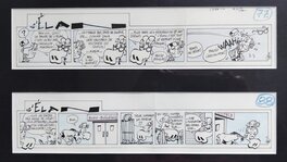 Frank Pé - L'élan - Planche originale