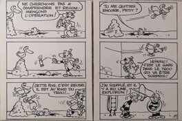 Maurice Rosy - Mini-Récit de Bobo pour journal de Spirou - Comic Strip