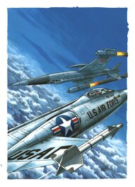 Jean-Michel Arroyo - Arroyo : Buck Danny "Classic" tome 6 couverture - Couverture originale